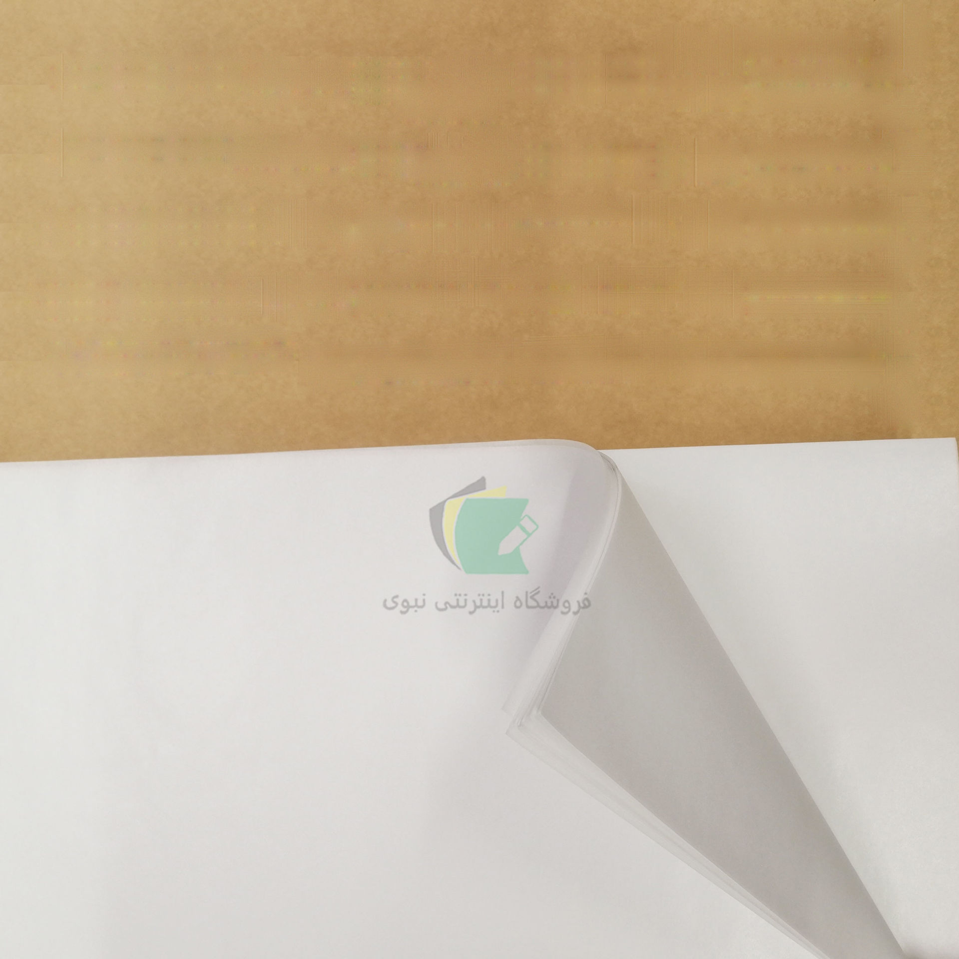 کاغذ مومی سولفات روغنی 40 گرم مدل ساندویچ با قابلیت چاپ و طراحی