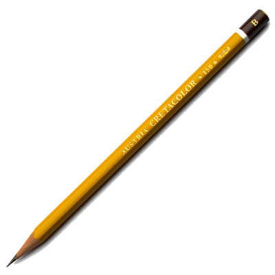 مداد طراحی با بدنه زرد کرتاکالر