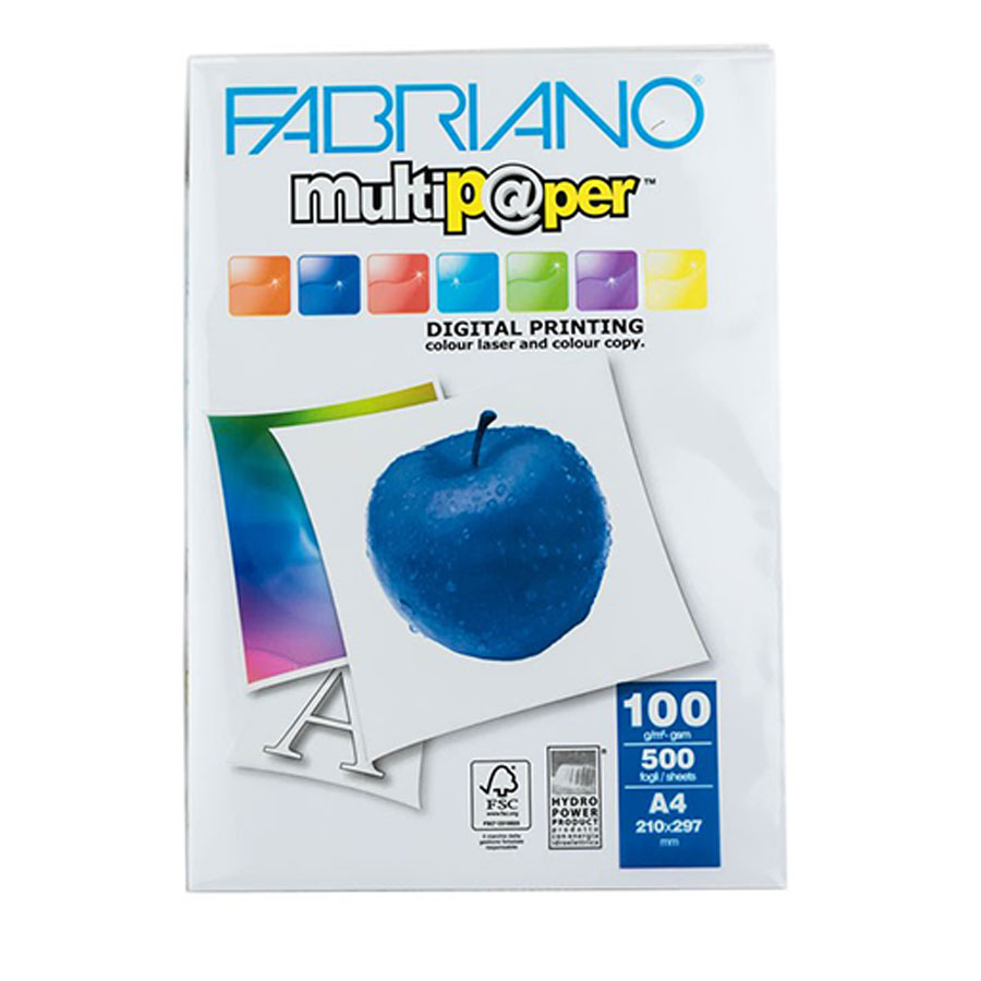 کاغذ فابریانو 100 گرم A4 مولتی پیپر  
