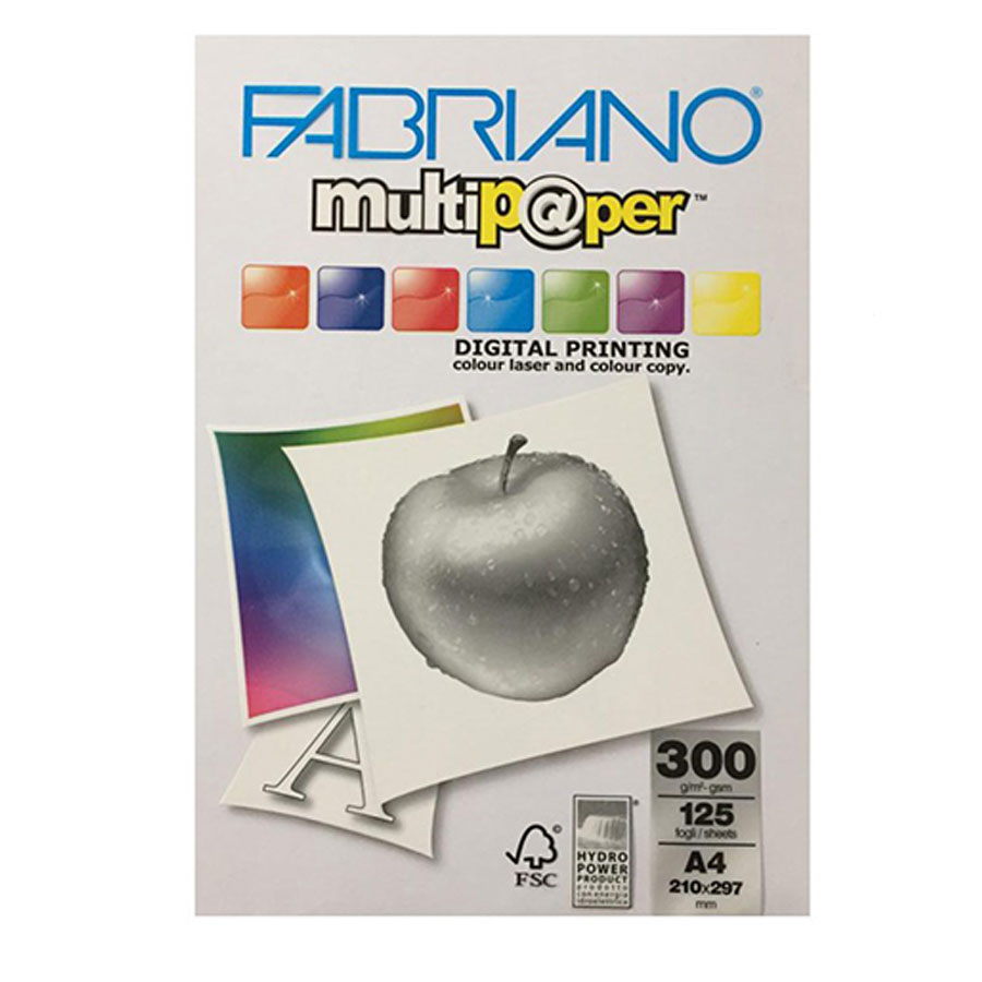 کاغذ فابریانو 300 گرم A4 مولتی پیپر  