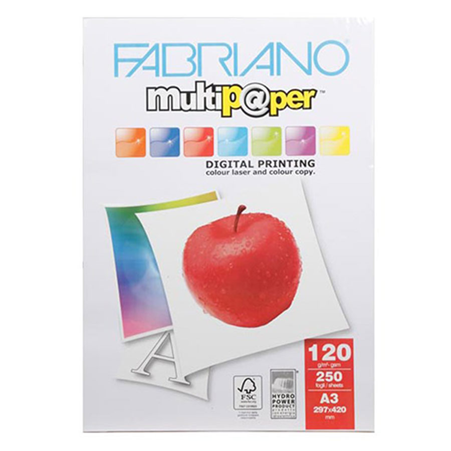 کاغذ فابریانو 120 گرم A4 مولتی پیپر  