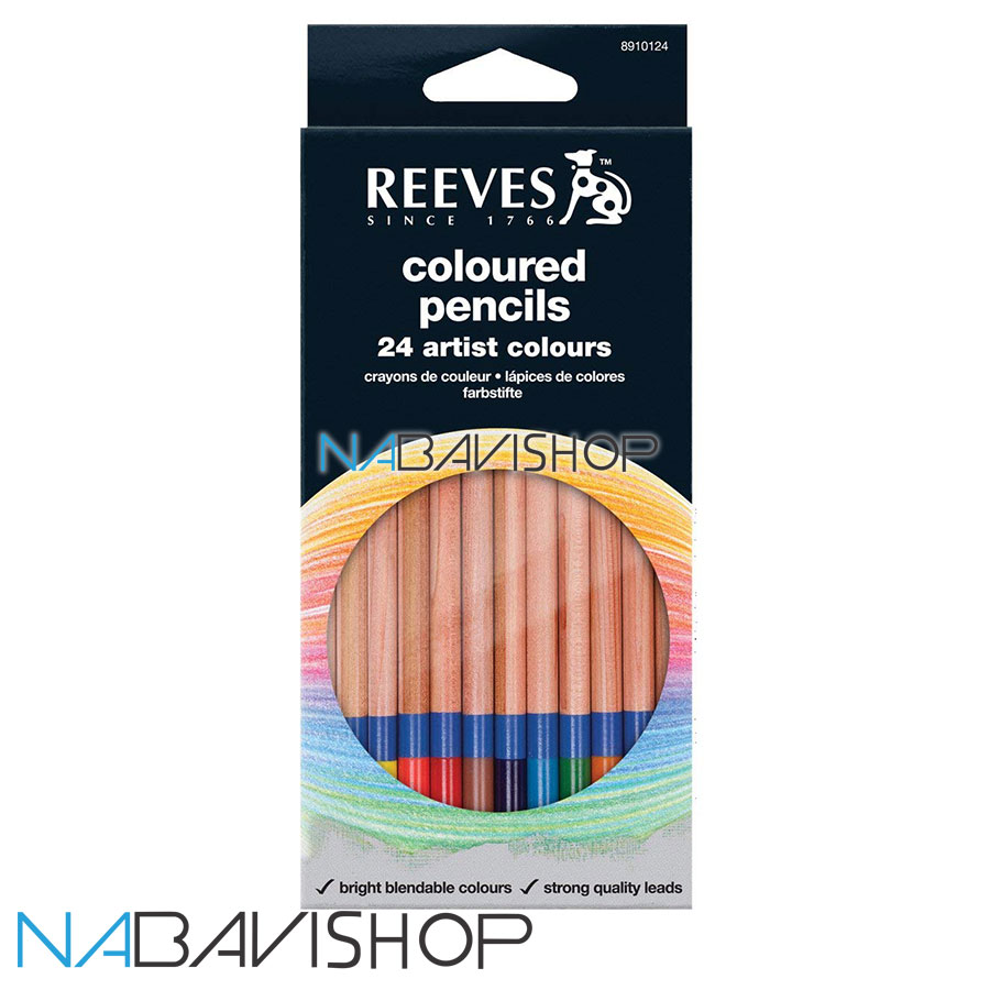 مداد رنگی 24 رنگ artist ریوز