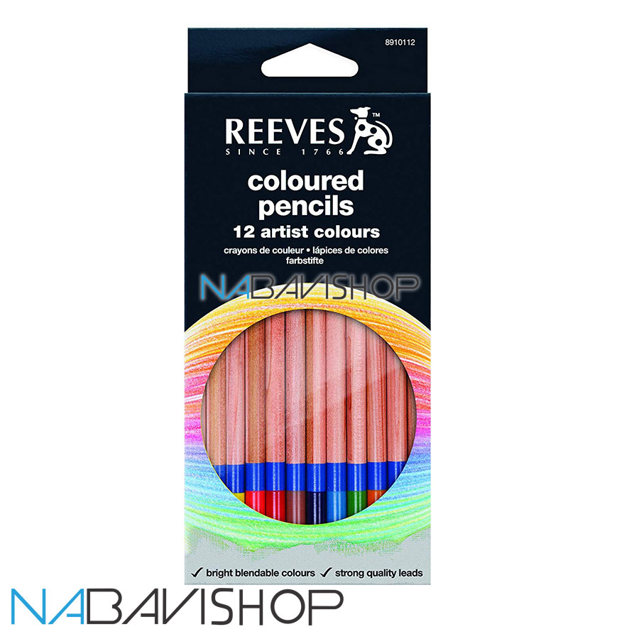 مداد رنگی 12 رنگ artist ریوز