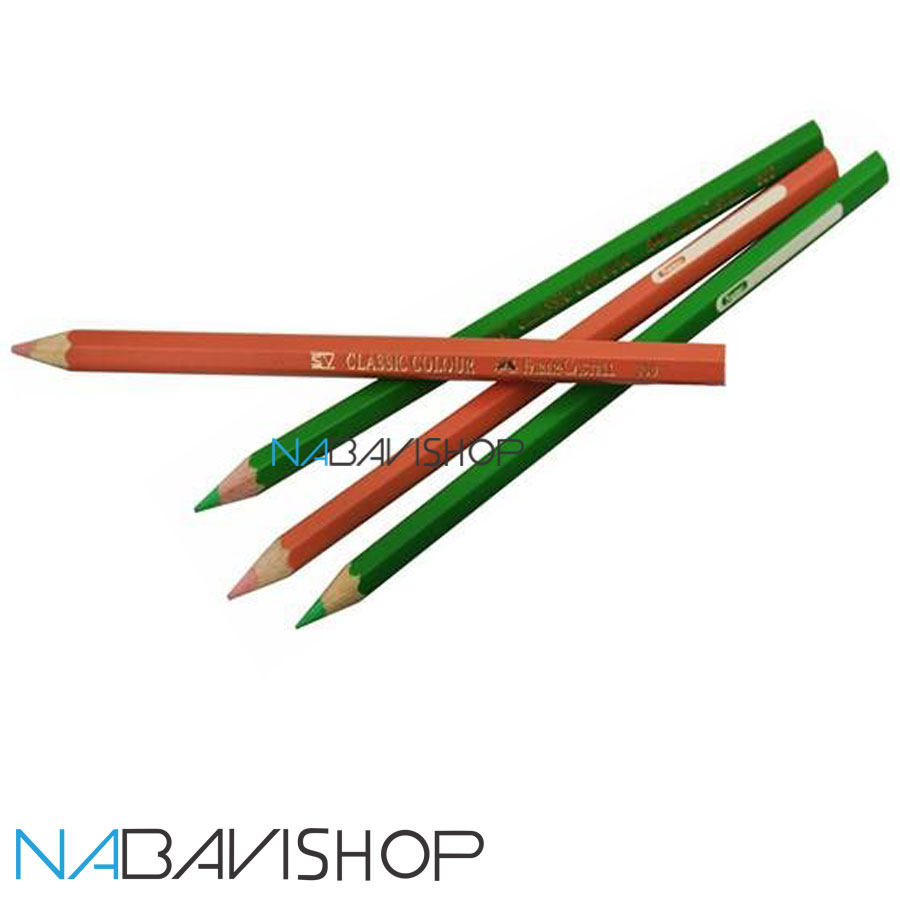 مداد رنگی 12 رنگ فابرکاستل مدل classic12m