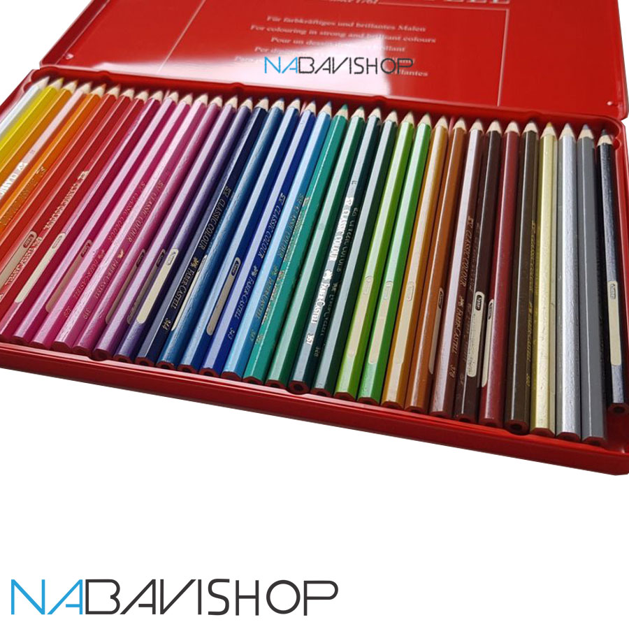مداد رنگی 36 رنگ فابرکاستل مدل classic36m