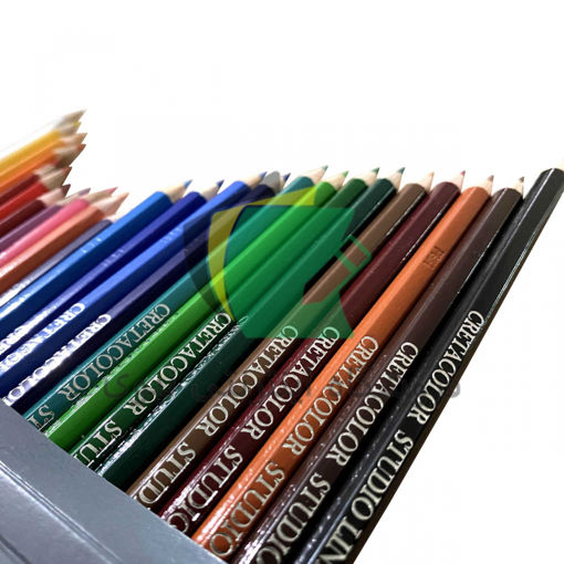 مداد آبرنگی 24 رنگ کرتاکالر مدل 28124 بدون مواد سمی
