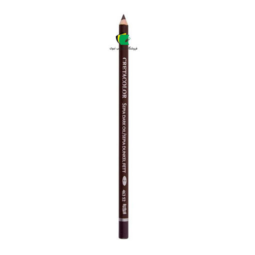 مداد کنته کرتاکالر مدل مداد کنته قهوه ای تیره روغنی کد 46352