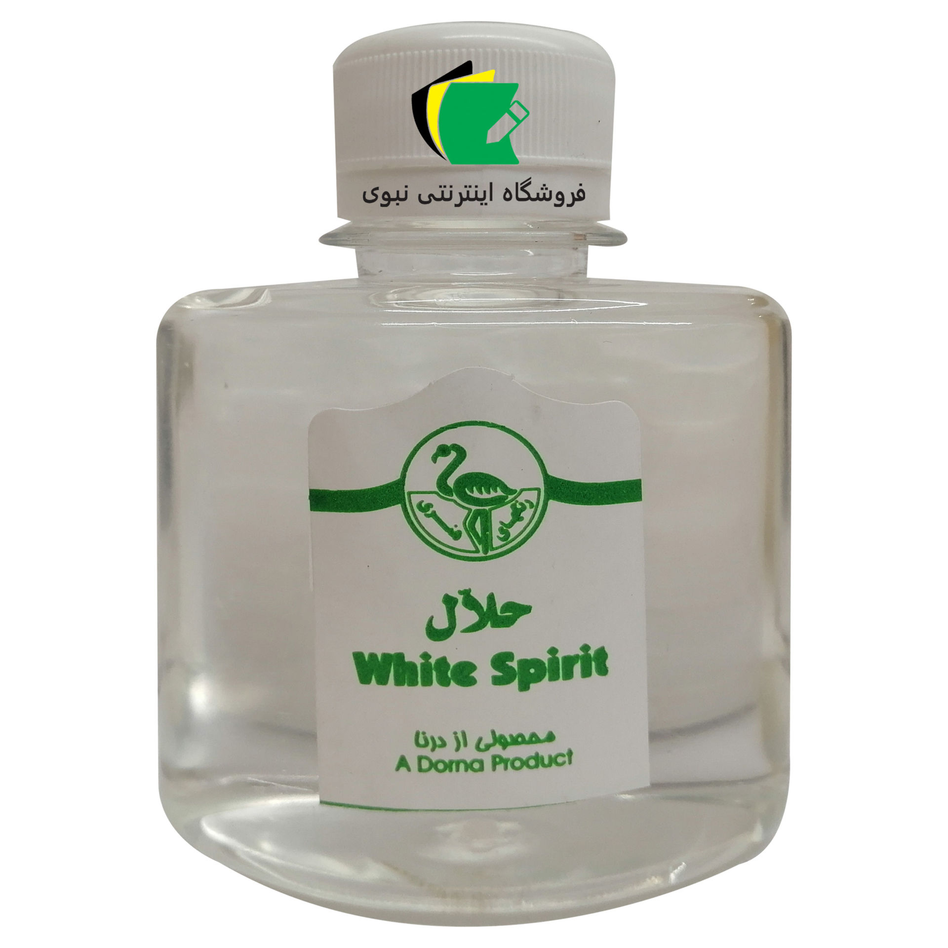 حلال درنا مدل White spirit حجم 120 میلی لیتر