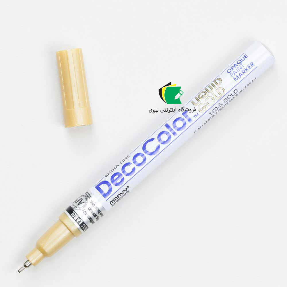 متال مارکر ماروی یوشیدا اکسترا فاین مدل ماژیک طراحی ناخن DecoColor