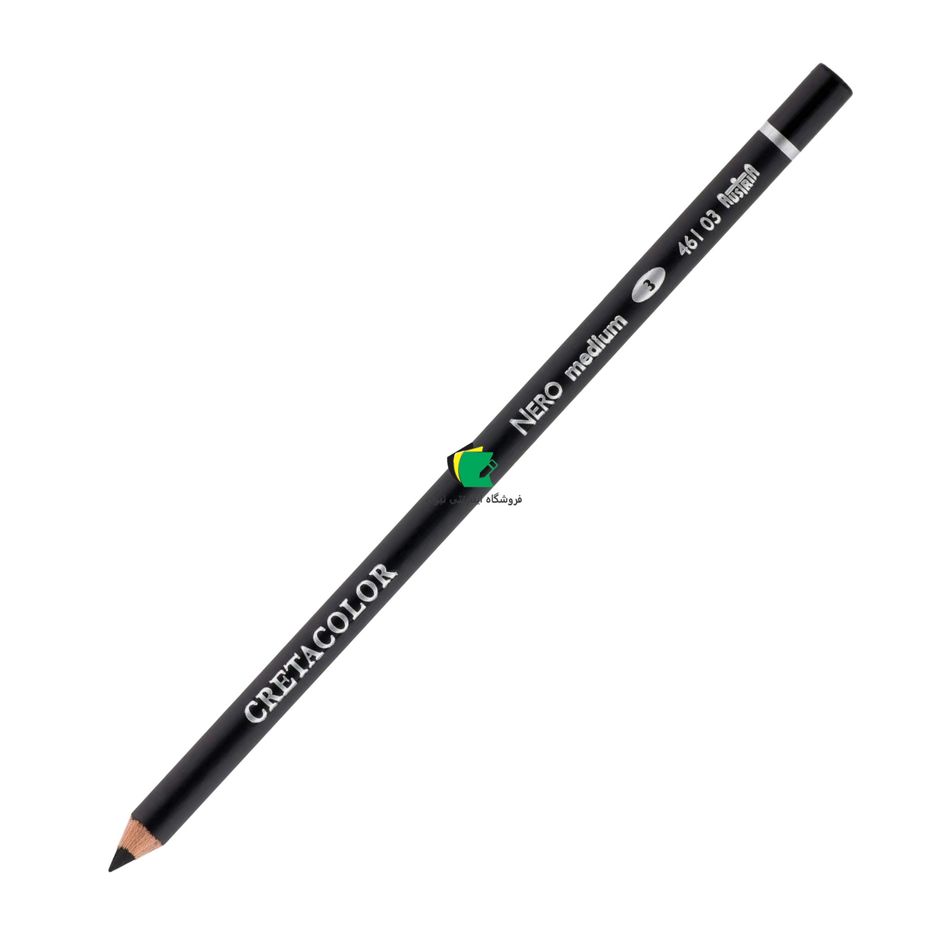 مداد کنته کرتاکالر مشکی روغنی مدیوم کد 46103