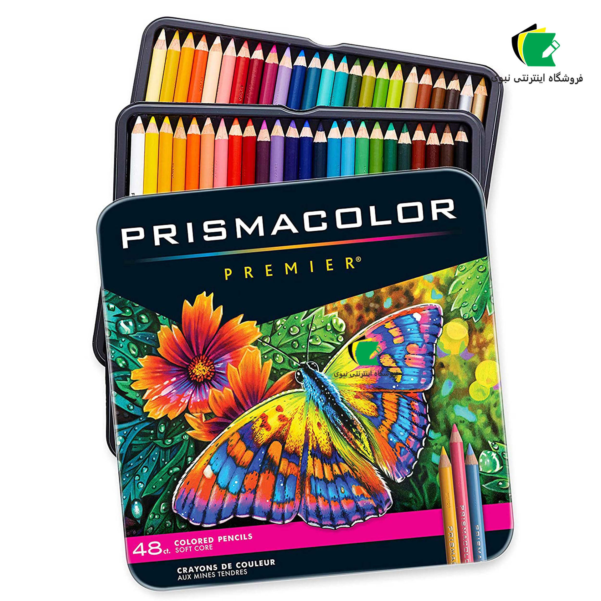 مداد رنگی 48 رنگ پریسماکالر پریمیر مدل premier کد 3452