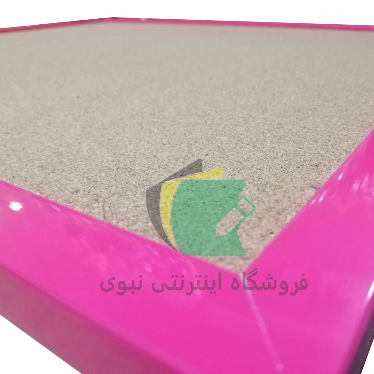 تابلو اعلانات چوب پنبه سایز 90x120 سانتی متر
