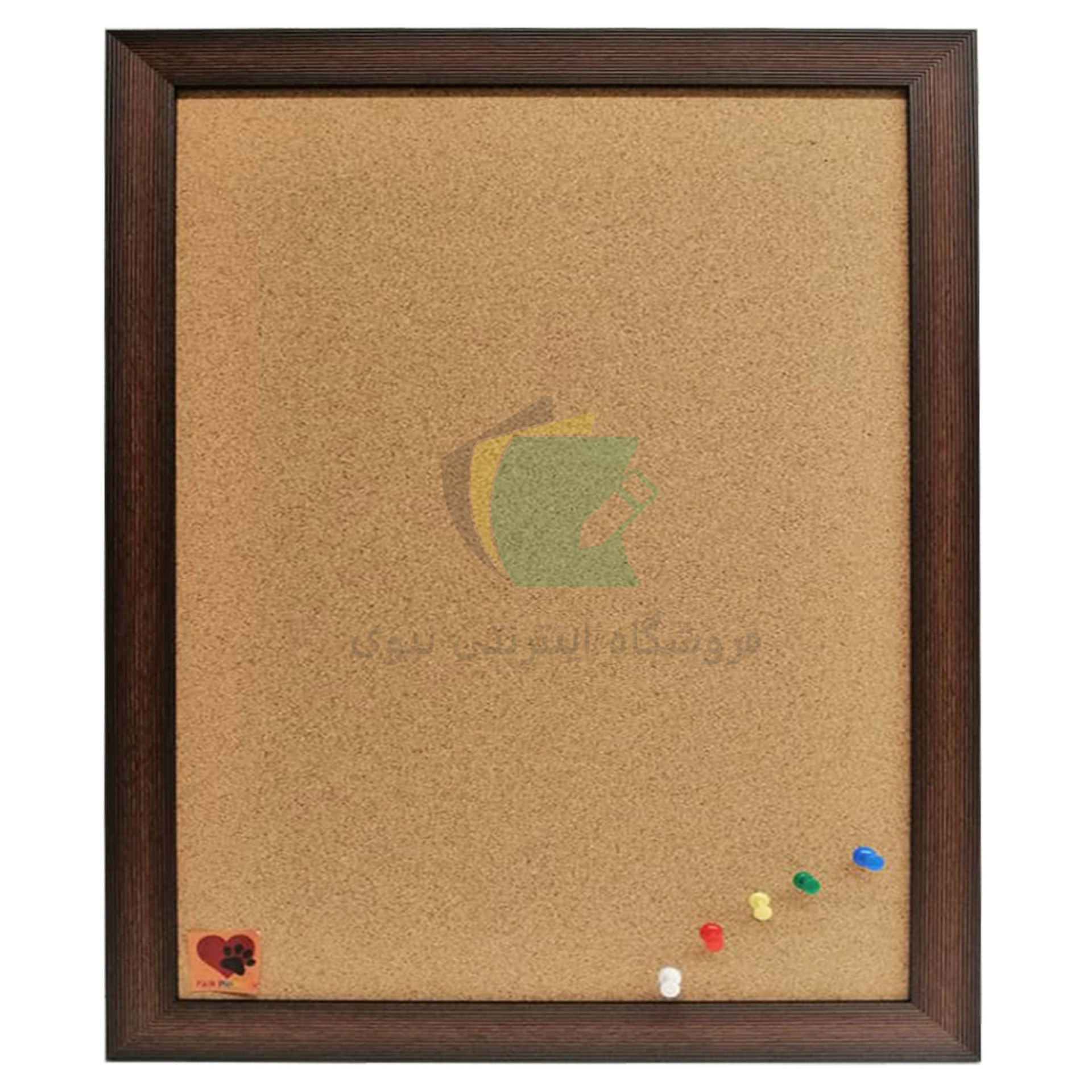 تابلو اعلانات چوب پنبه سایز 90x120 سانتی متر