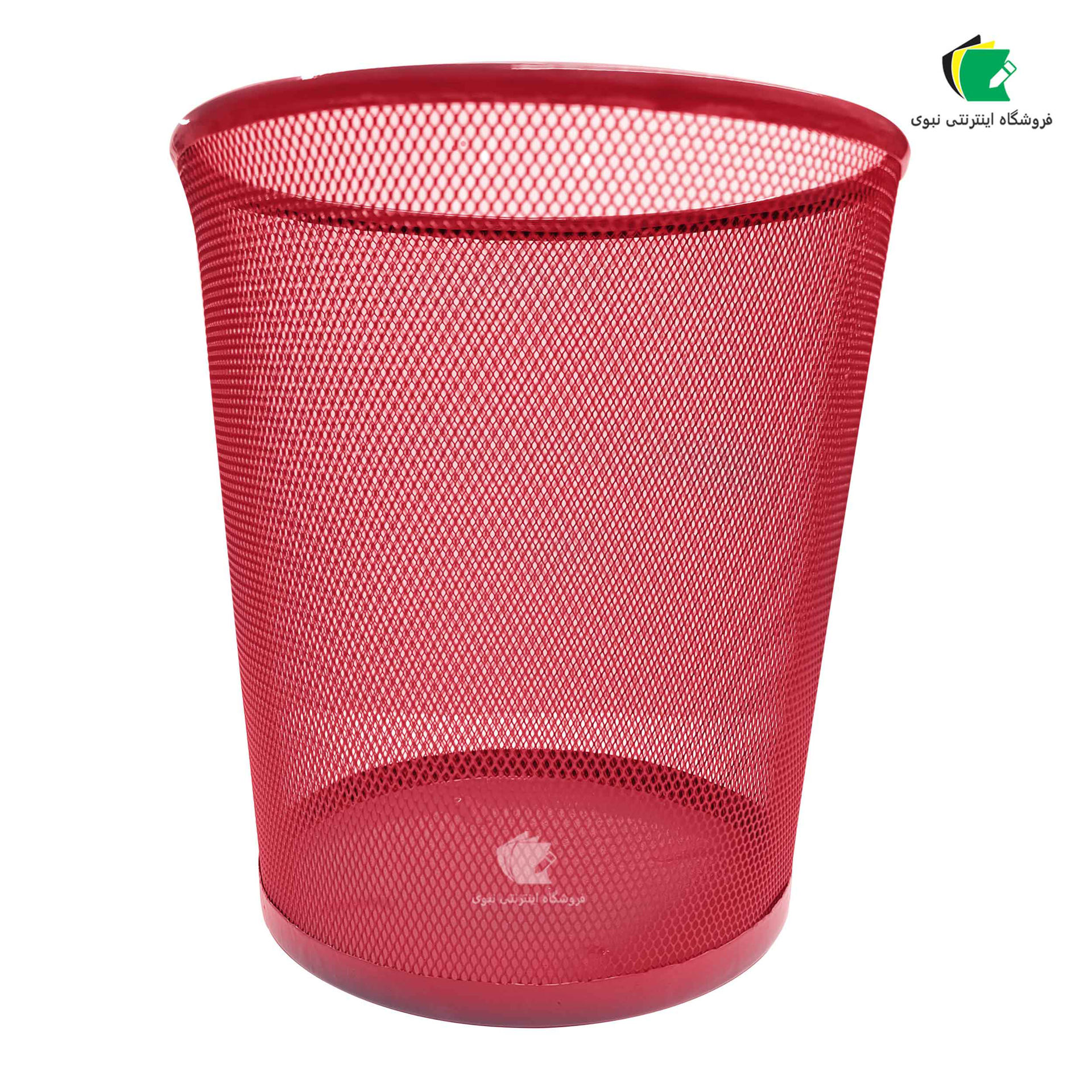 سطل رومیزی فلزی با طراحی مدرن